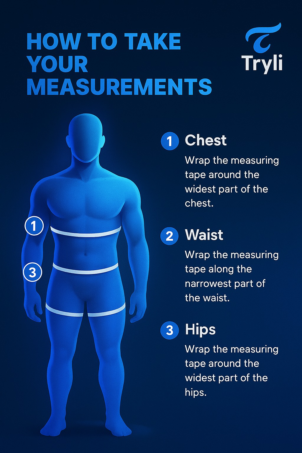 Jak správně změřit obvod hrudníku, pasu a boků pro velikost oblečení